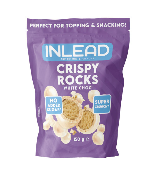 Inlead Crispy Rocks White Chocolate (150 грам)