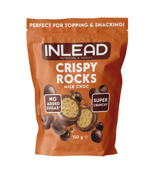 Inlead Crispy Rocks Milk Chocolate (150 грам)