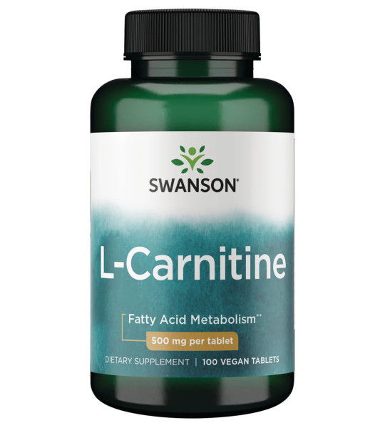 Swanson L-Carnitine 500 мг (100 капс)