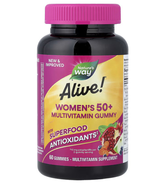 Nature's Way Alive! Women's 50+  Multivitamin (60 жув цук)
