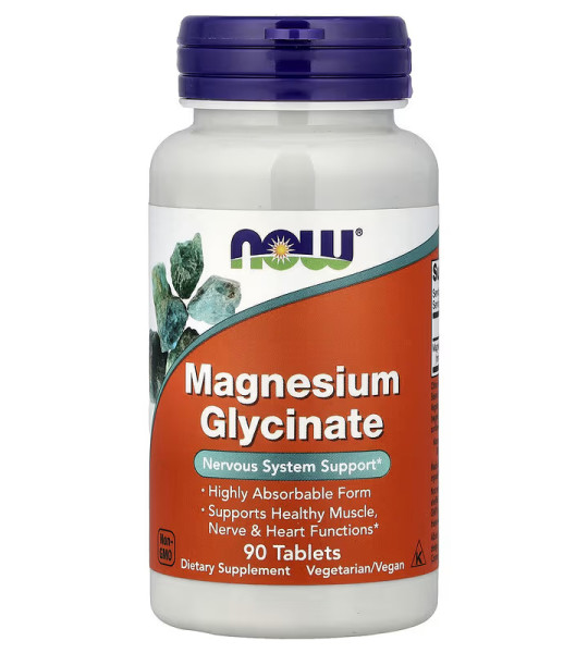 NOW Magnesium Glycinate (90 таб)