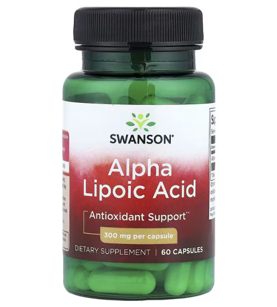 Swanson Alpha Lipoic Acid 300 мг (60 капс)