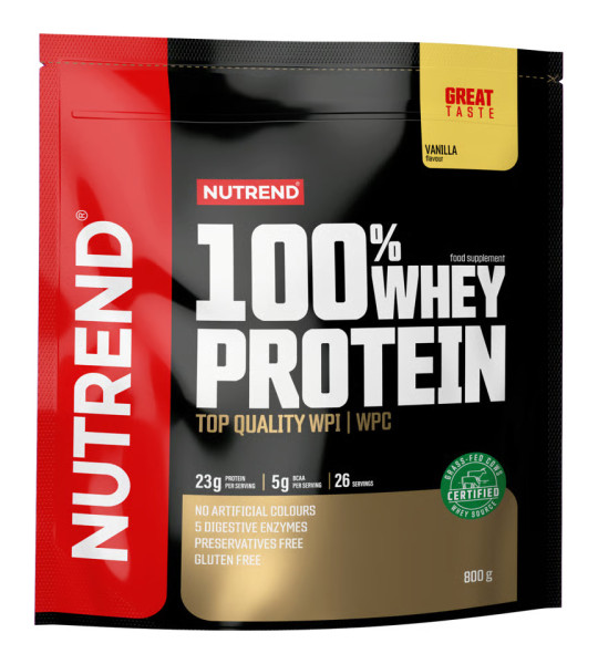 Nutrend 100% Whey Protein (800 грам) - фото 3
