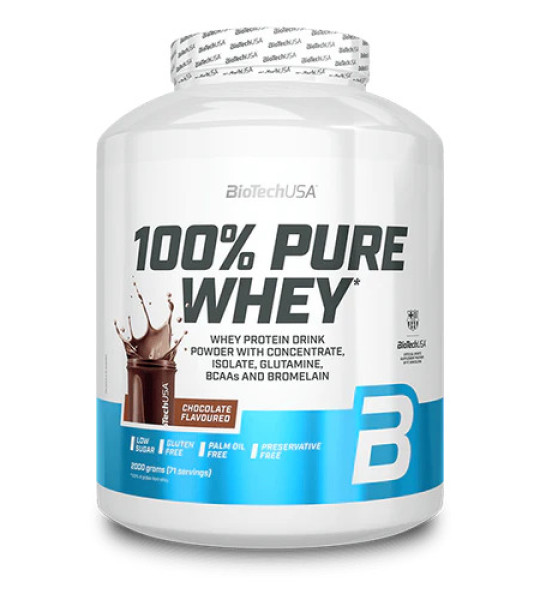 BioTech (USA) 100% Pure Whey (2000 грам) - фото 4