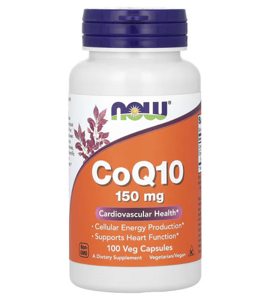 NOW CoQ10 150 мг Veg Caps (100 капс)