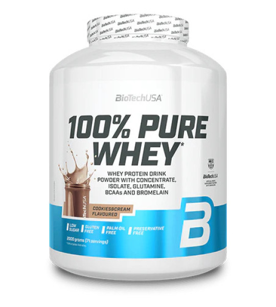 BioTech (USA) 100% Pure Whey (2000 грам) - фото 3