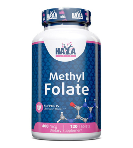 Haya Labs Methyl Folate 400 мкг (120 табл)