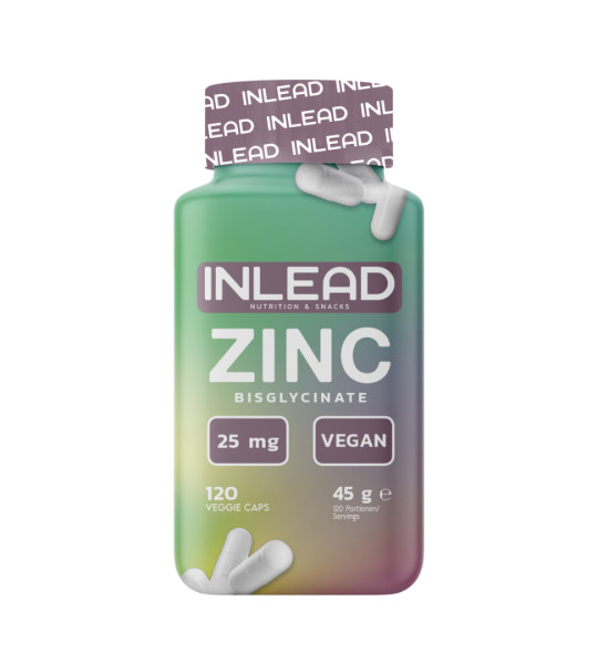 Inlead Zinc Bisglycinate 25 мг (120 капс)
