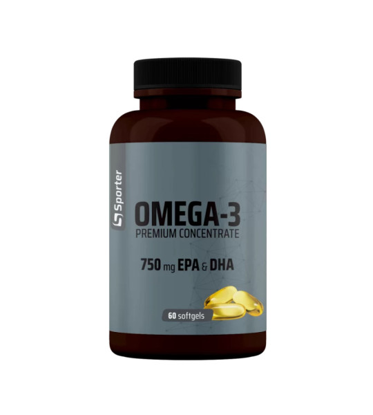 Sporter Omega 3 Premium Concentrate 75% (60 капс)