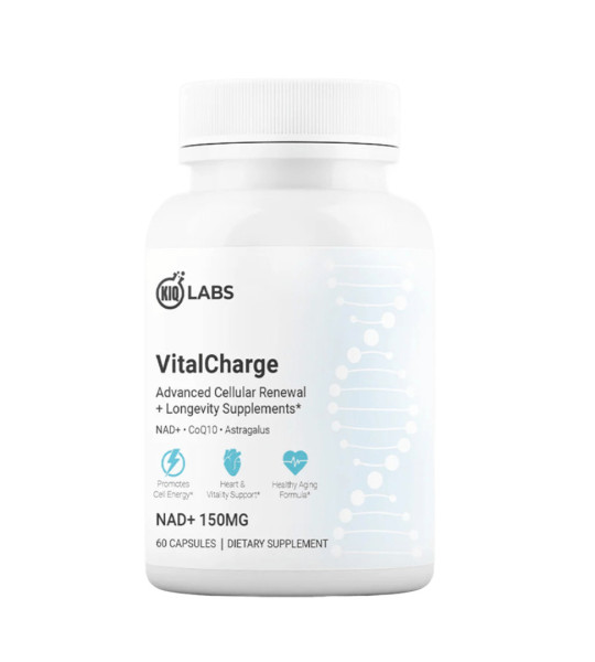 KIQ VitalCharge NAD+ 150 мг (60 капс)