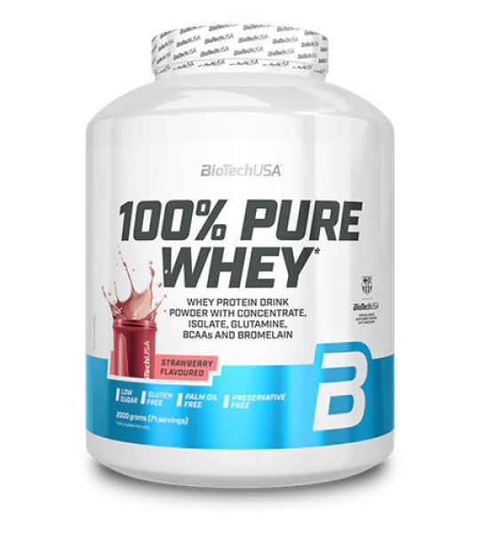 BioTech (USA) 100% Pure Whey (2000 грам) - фото 2