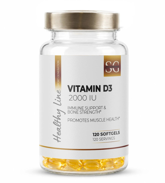 Sport Generation Vitamin D3 2000 IU (120 капс)