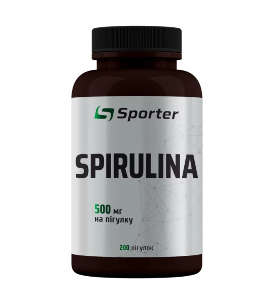 Sporter Spirulina 500 mg 200 табл