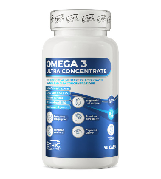 Ethic Nutraceutici Omega 3 Ultra Concentrate (90 капс)