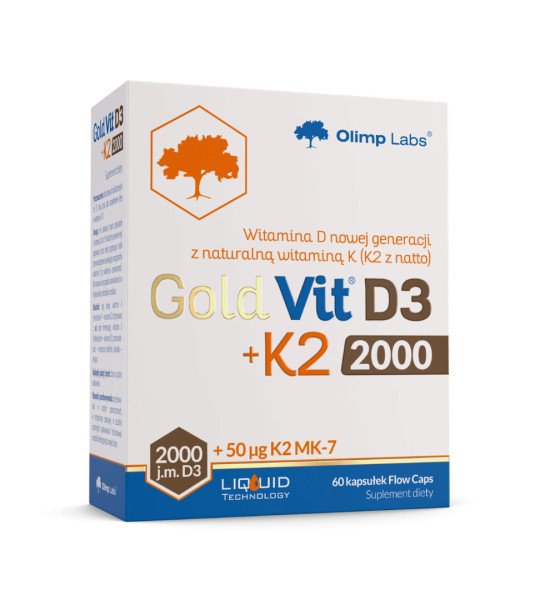Olimp Gold-Vit D3+K2 2000 IU 60 капс