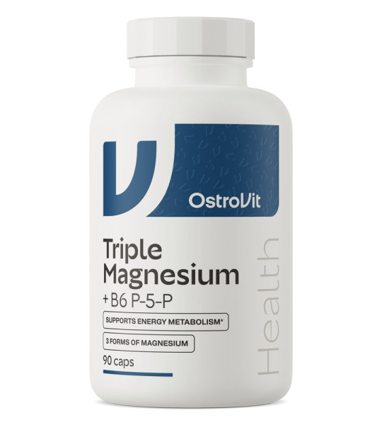 OstroVit Triple Magnesium + B6 P-5-P (90 капс)