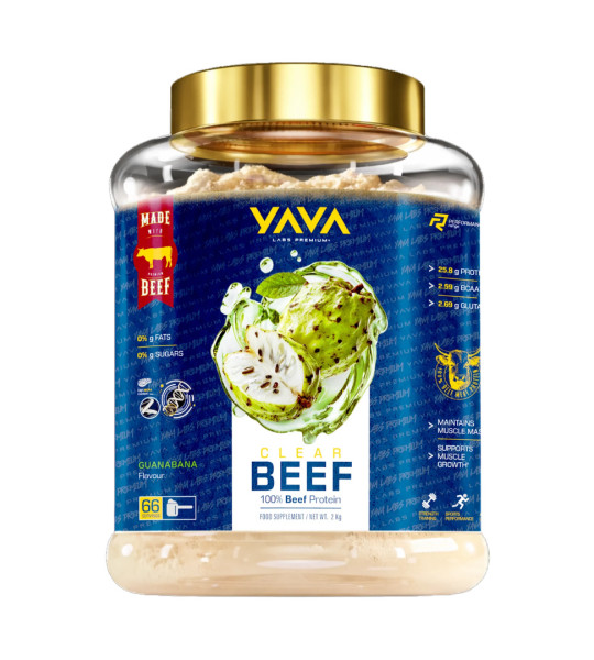 Yava Labs Premium 100% Clear Beef Protein (2000 грам)