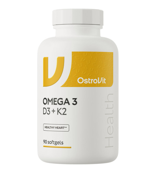 OstroVit Omega 3 D3 + K2 (90 капс)