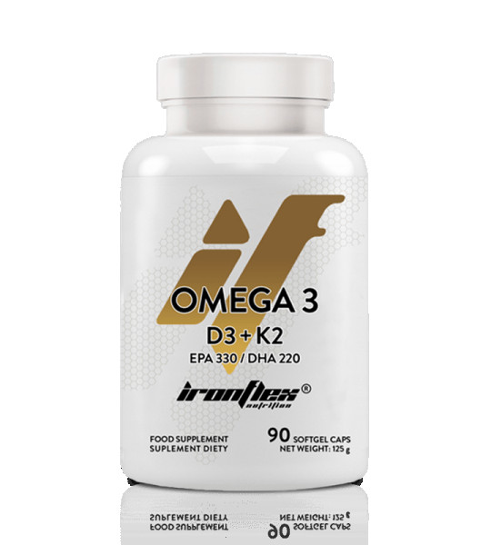IronFlex Omega-3 D3+K2 (90 капс)