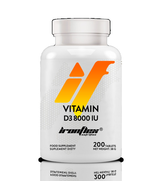 IronFlex Vitamin D3 8000 IU (200 табл)